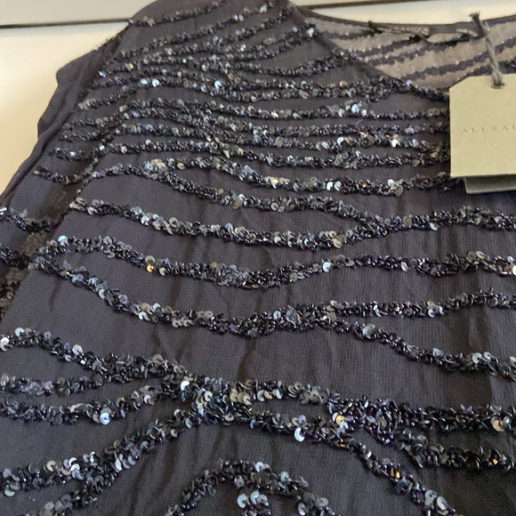 NWT ALLSAINTS ALES TEE DRESS - Picture 9 of 10